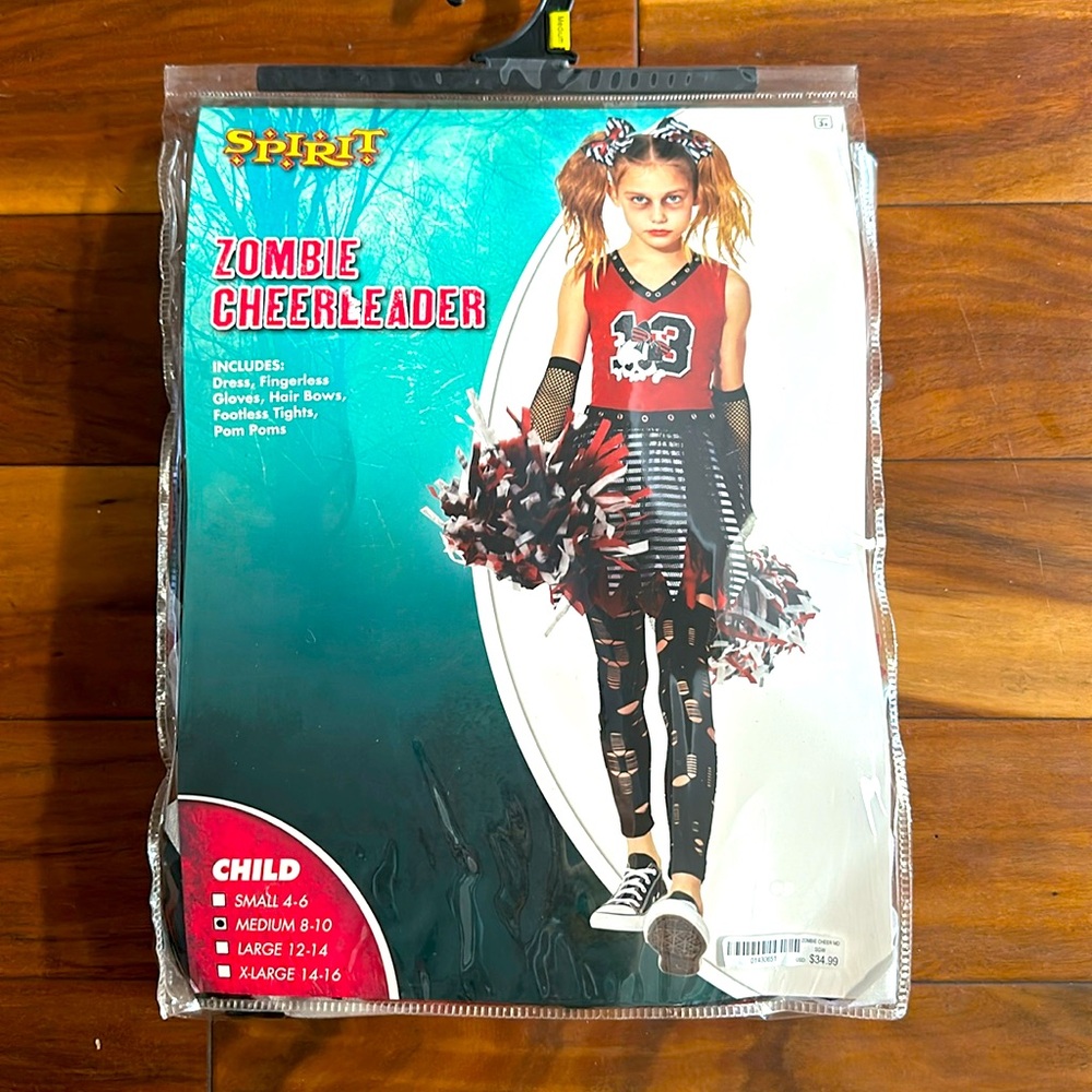Zombie cheerleader full outfit